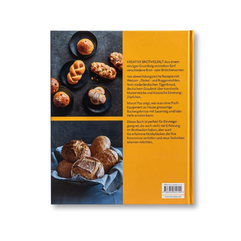 Brote und Brötchen, Buchrückseite