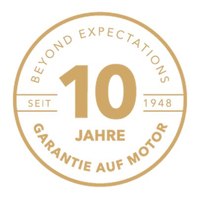10 Jahre Garantie Siegel