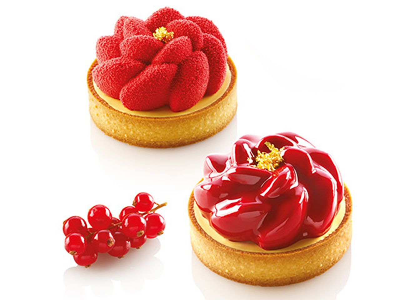 Silikonform Kit Tarte Ring Fleur