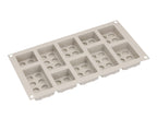 Silikonform Choco Block