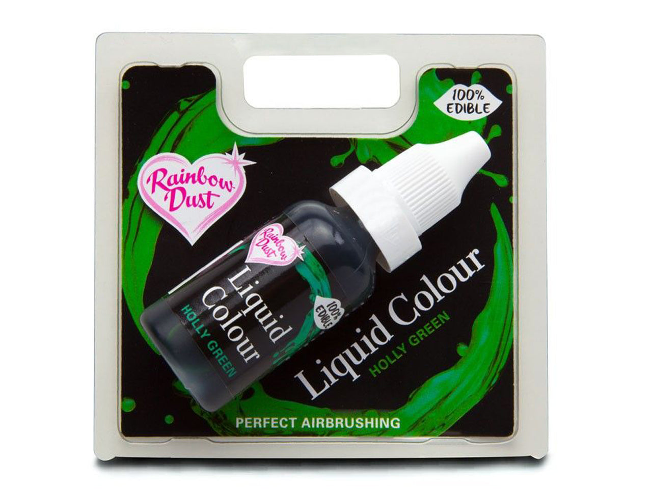 Rainbow Dust Liquid Colour Airbrush holly green 16 ml