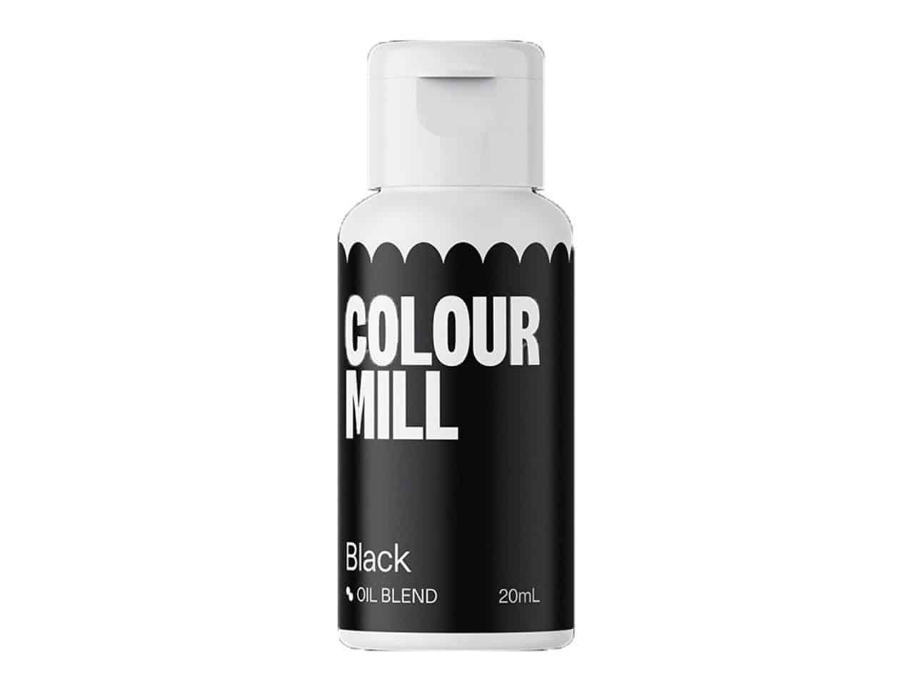 Colour Mill Lebensmittelfarbe Schwarz Flasche