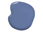 Blaue Lebensmittelfarbe, flüssig, Nahaufnahme