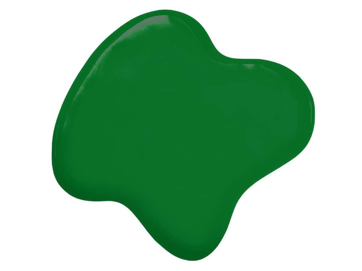 Grüne Lebensmittelfarbe Gel Klecks