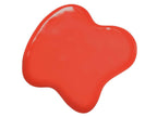 Rote Lebensmittelfarbe als Klecks