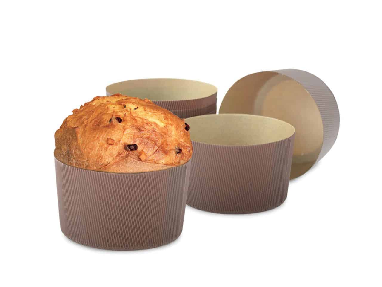 Panettone-Backform mit Panettone