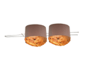 Zwei Panettone mit Backform