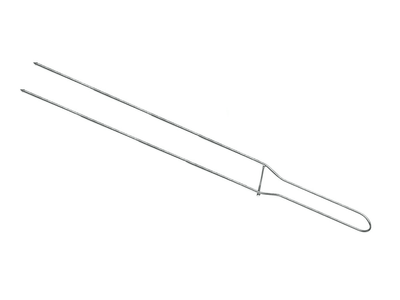 Backofen-Stich aus Metall, freigestellt