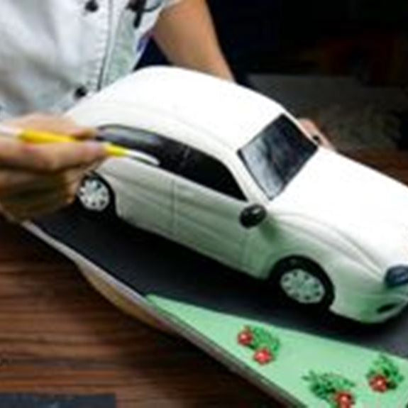 3D Auto Torten