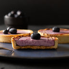 Tarte süss mit Blaubeeren und Schokolade