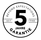 5 Jahre Garantie Siegel Logo