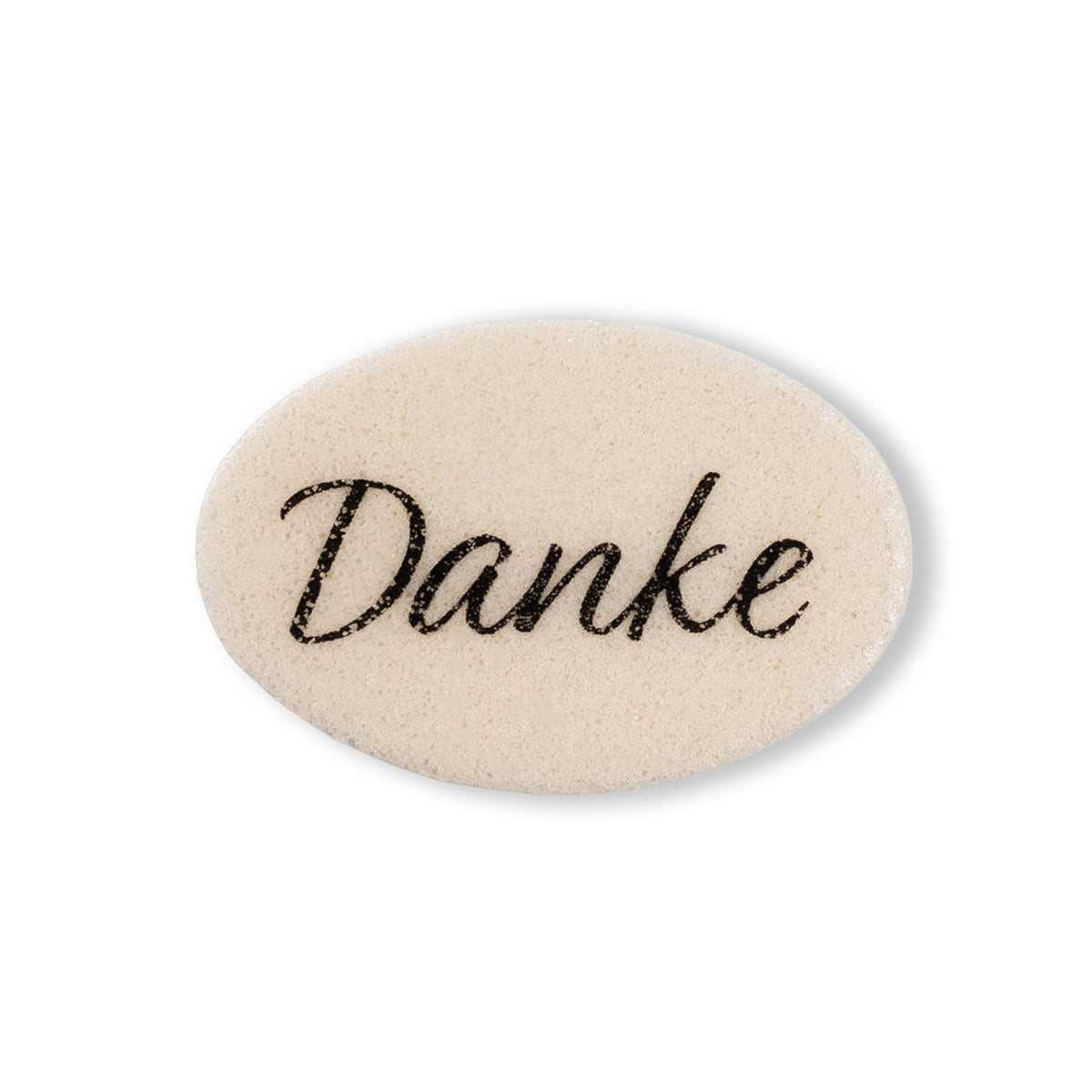 Essbare Deko mit Schriftzug Danke