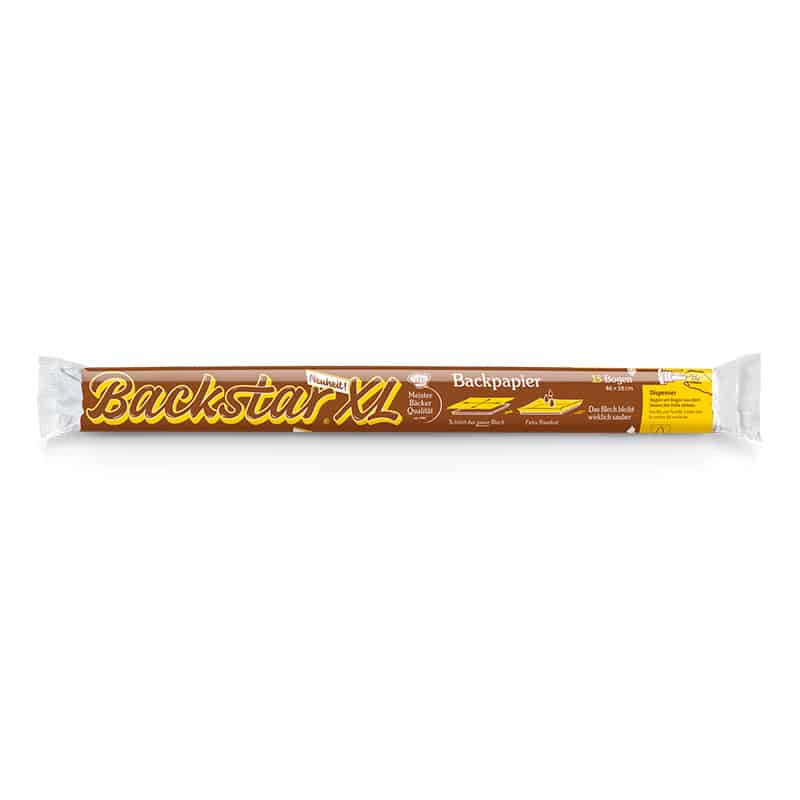 Backpapierrolle Backstar XL Verpackung