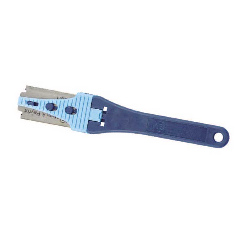 Teigschaber mit Wechselklinge, blau