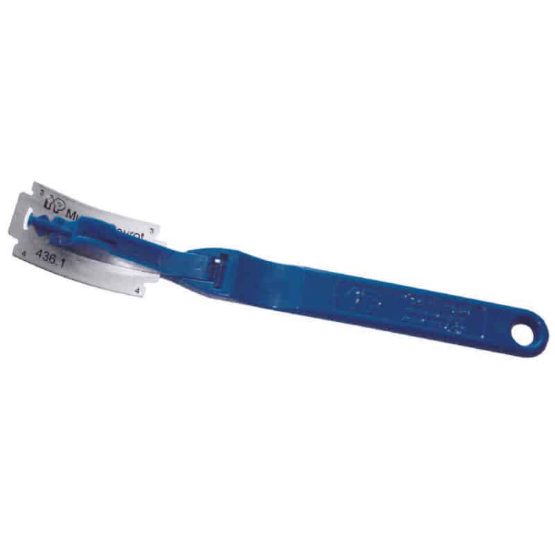 Brotbäckermesser mit Klinge, blau