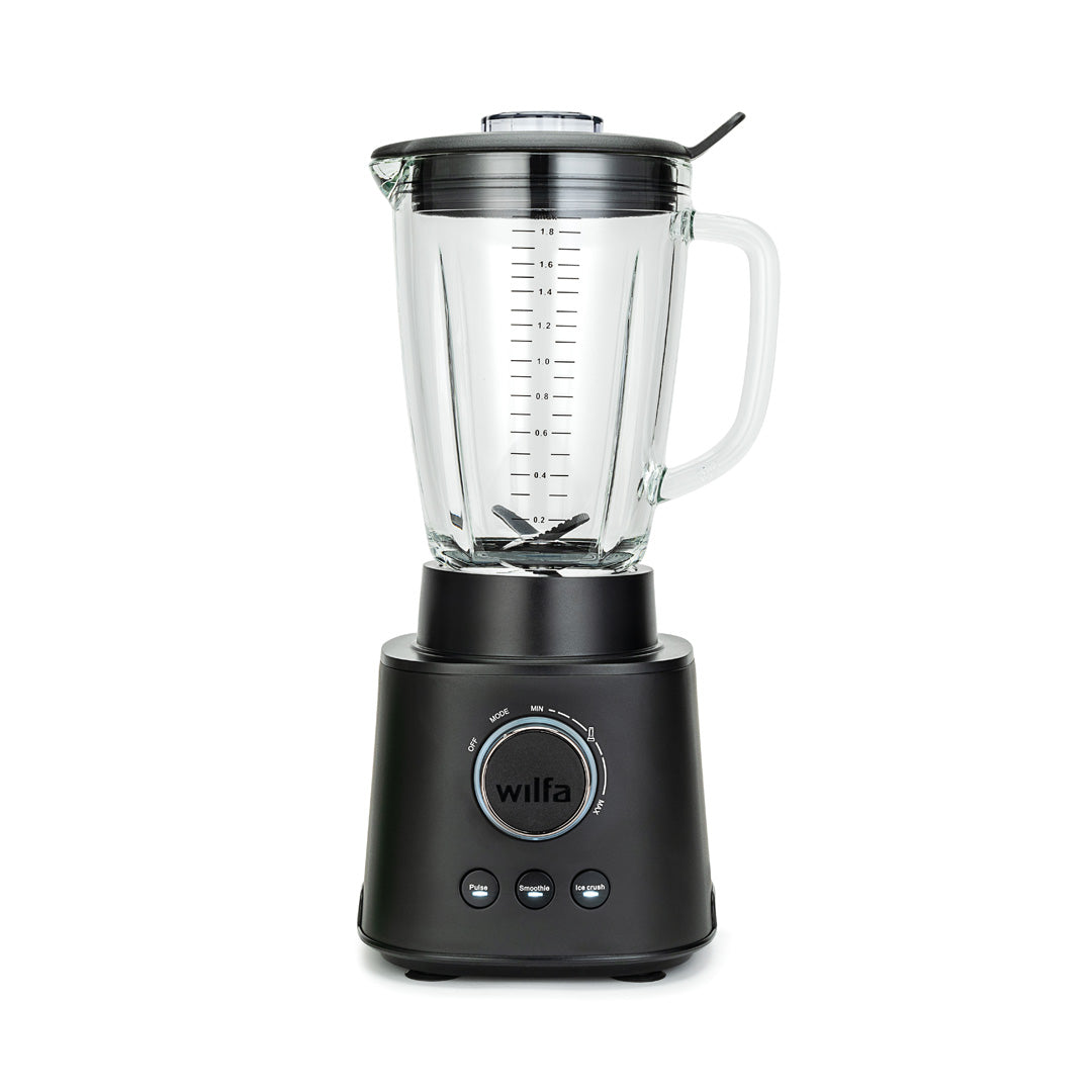 Schwarzer Standmixer von Wilfa