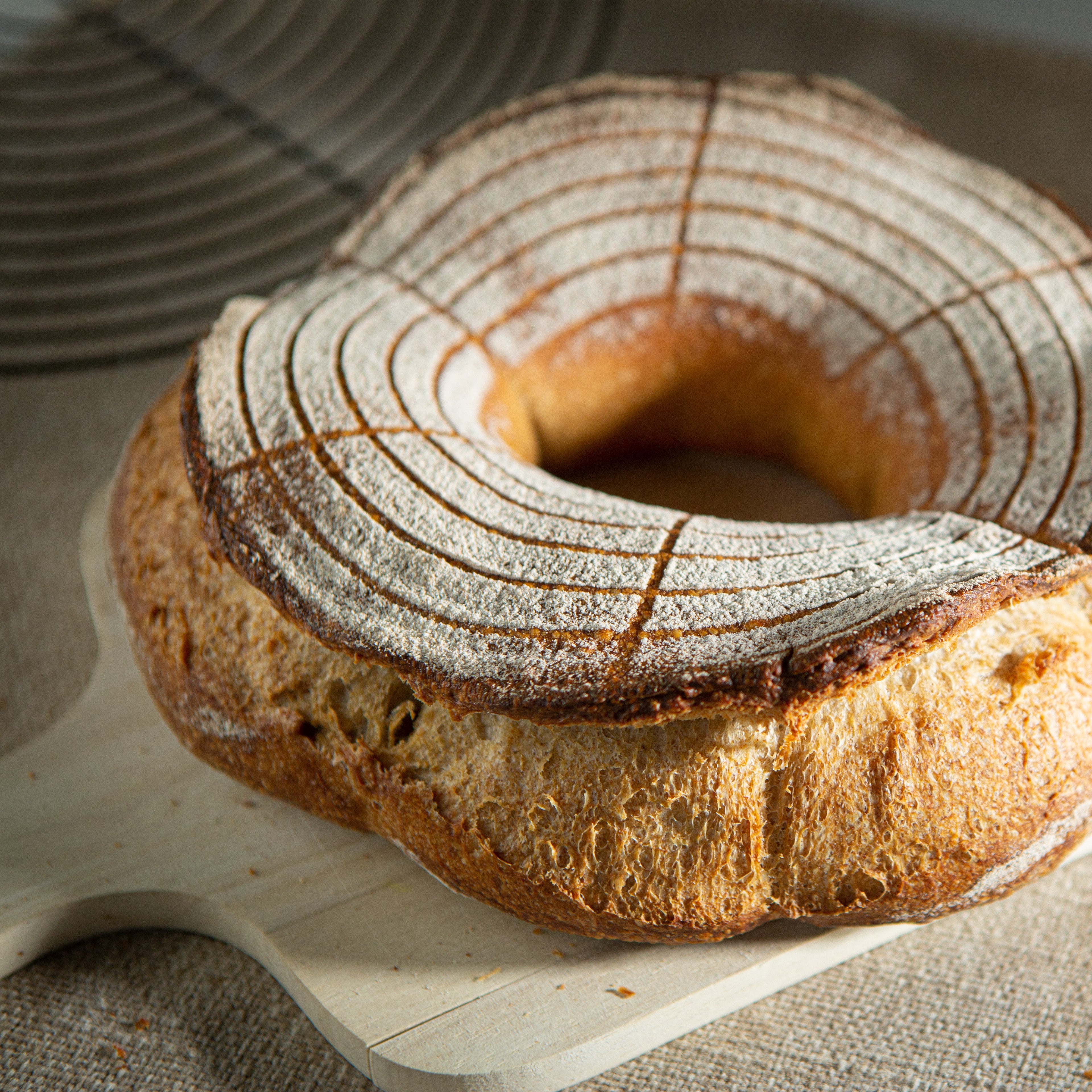 Brot Handwerkskunst die Krone