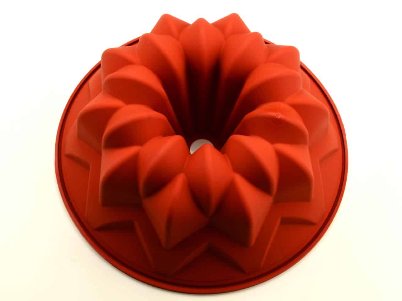 Silikonform groß Sterngugelhupf V01