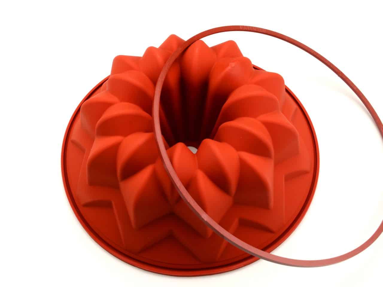 Silikonform groß Sterngugelhupf V02