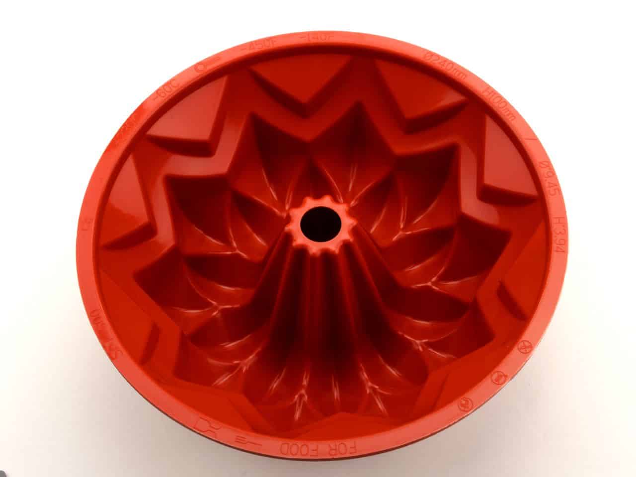 Silikonform groß Sterngugelhupf V03