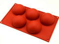 Silikonform klein Halbkugel 80 mm V01