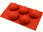 Silikonform klein Halbkugel 80 mm V01