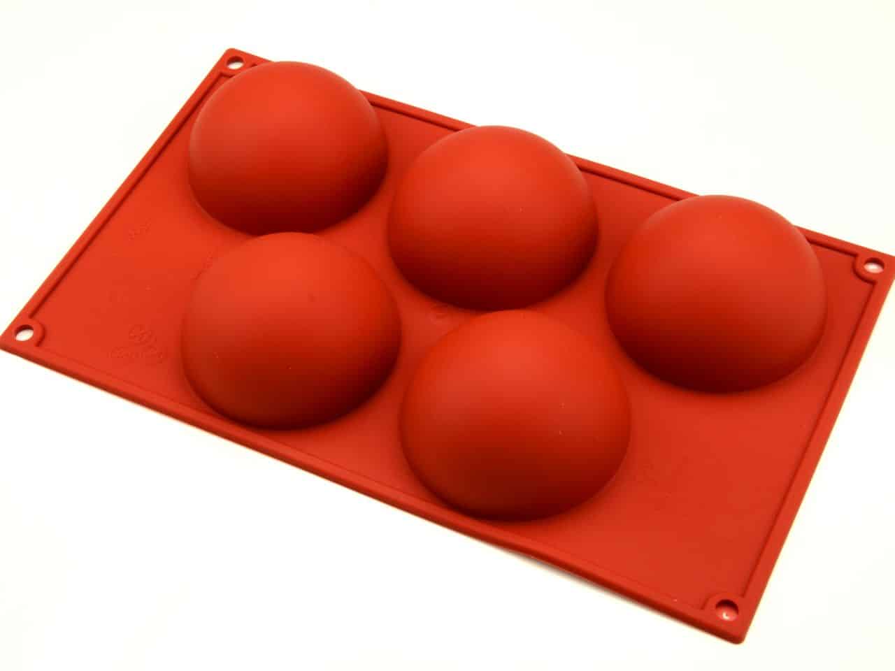 Silikonform klein Halbkugel 80 mm V01