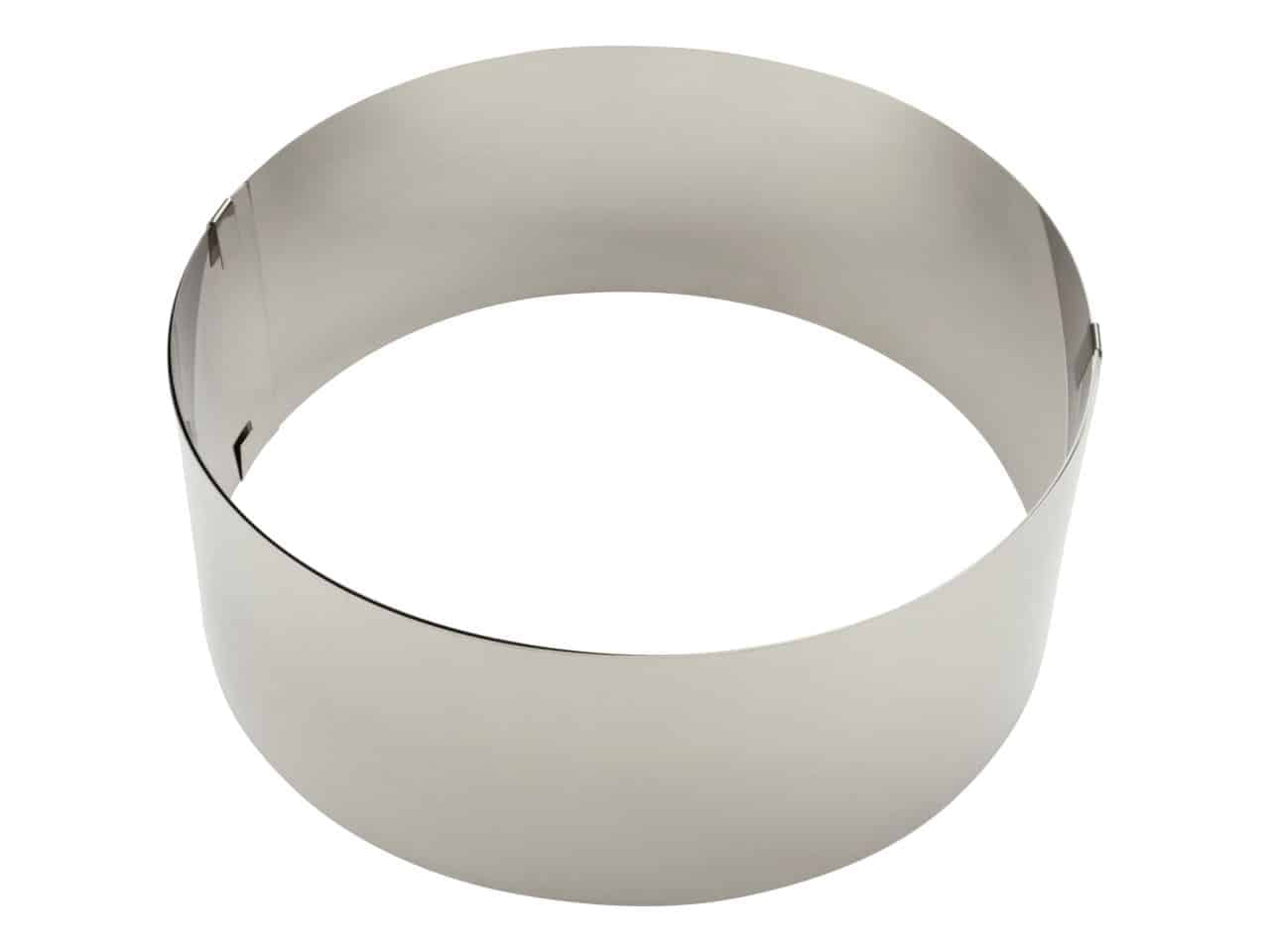 Tortenring verstellbar 8 cm hoch