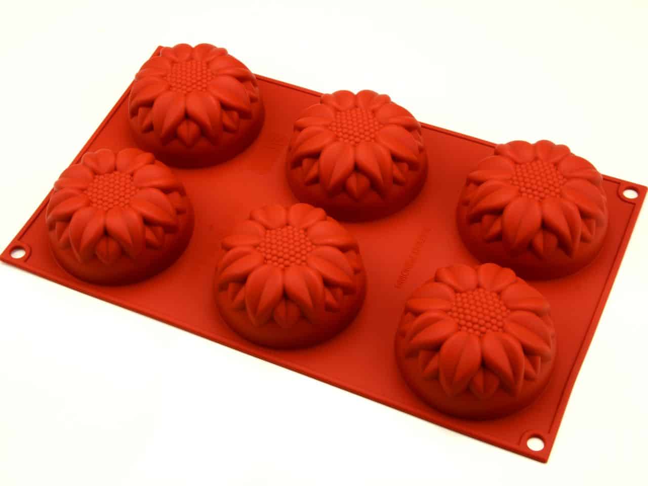 Silikonform Mini Sonnenblume V01
