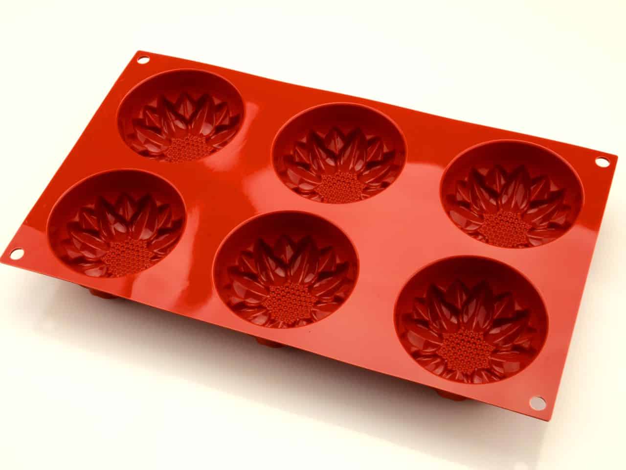 Silikonform Mini Sonnenblume V02