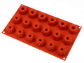 Silikonform Petit fours Gugelhupf V01