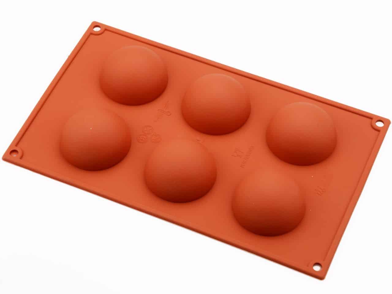 Silikonform klein Halbkugel 60 mm V01