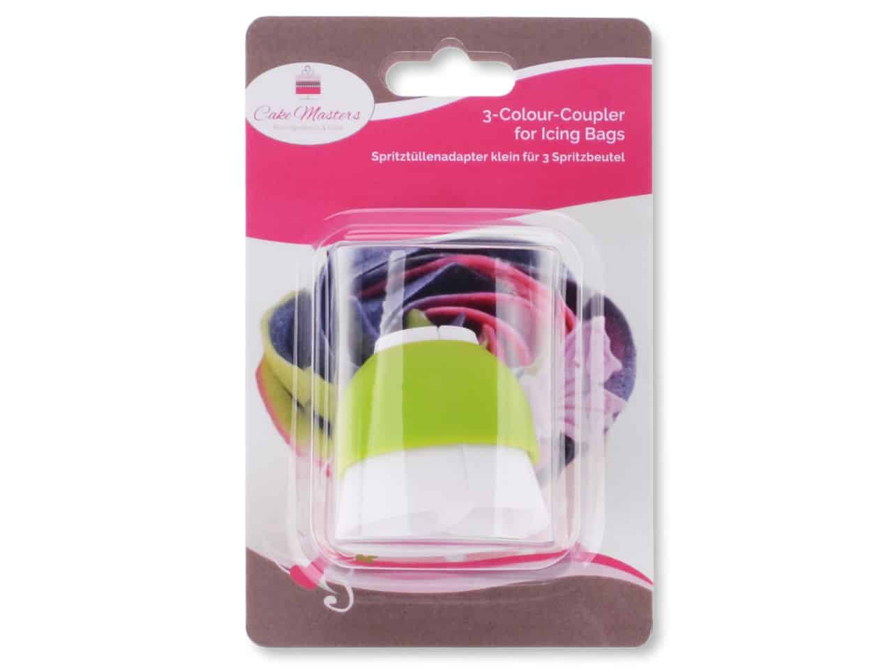 Spritztüllenadapter klein für 3 Spritzbeutel V02
