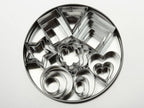 Ausstecherset verschiedene Formen 24tlg. V01