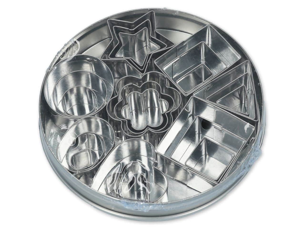 Ausstecherset verschiedene Formen 24tlg. V02