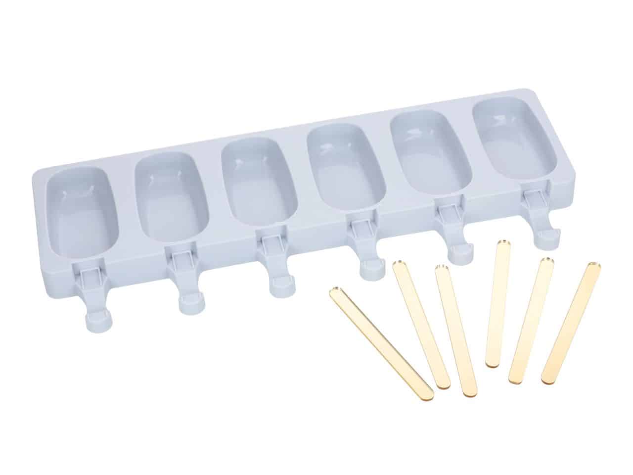 Eis am Stiel Silikonform Set