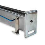 Brotbackform aus Metall, Detailansicht