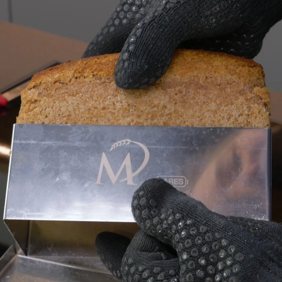 Marcels Toastbrotform aus Edelstahl 30x10x9 cm