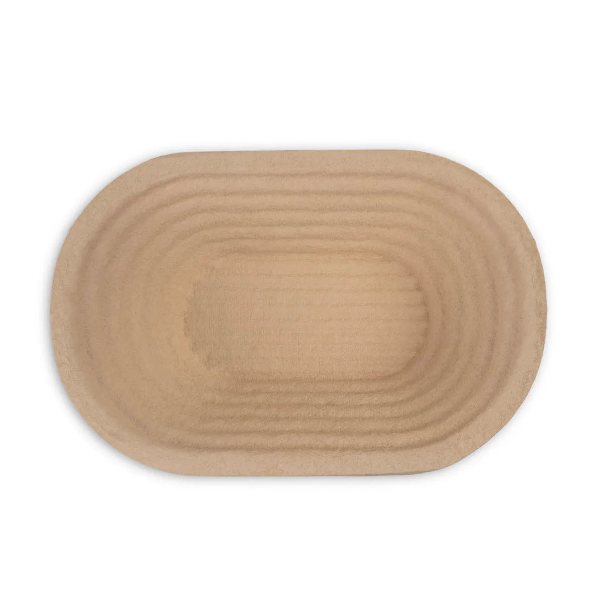 Marcels Gärkorb mit Holzschliff oval Rille 23x14.5x8 cm (Innenmass)