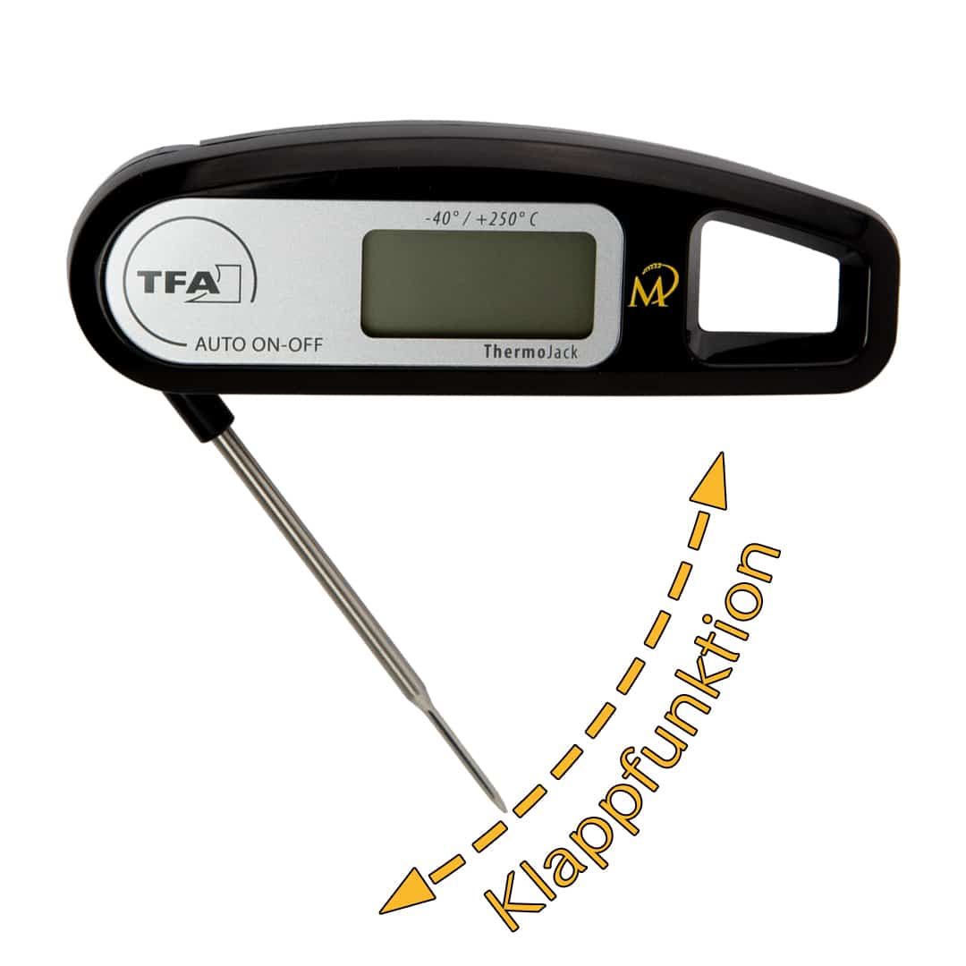 Digitales Thermometer mit Klappfunktion