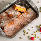 Erdbeer Pistazienkuchen