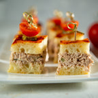 Focaccia Tuna Würfel