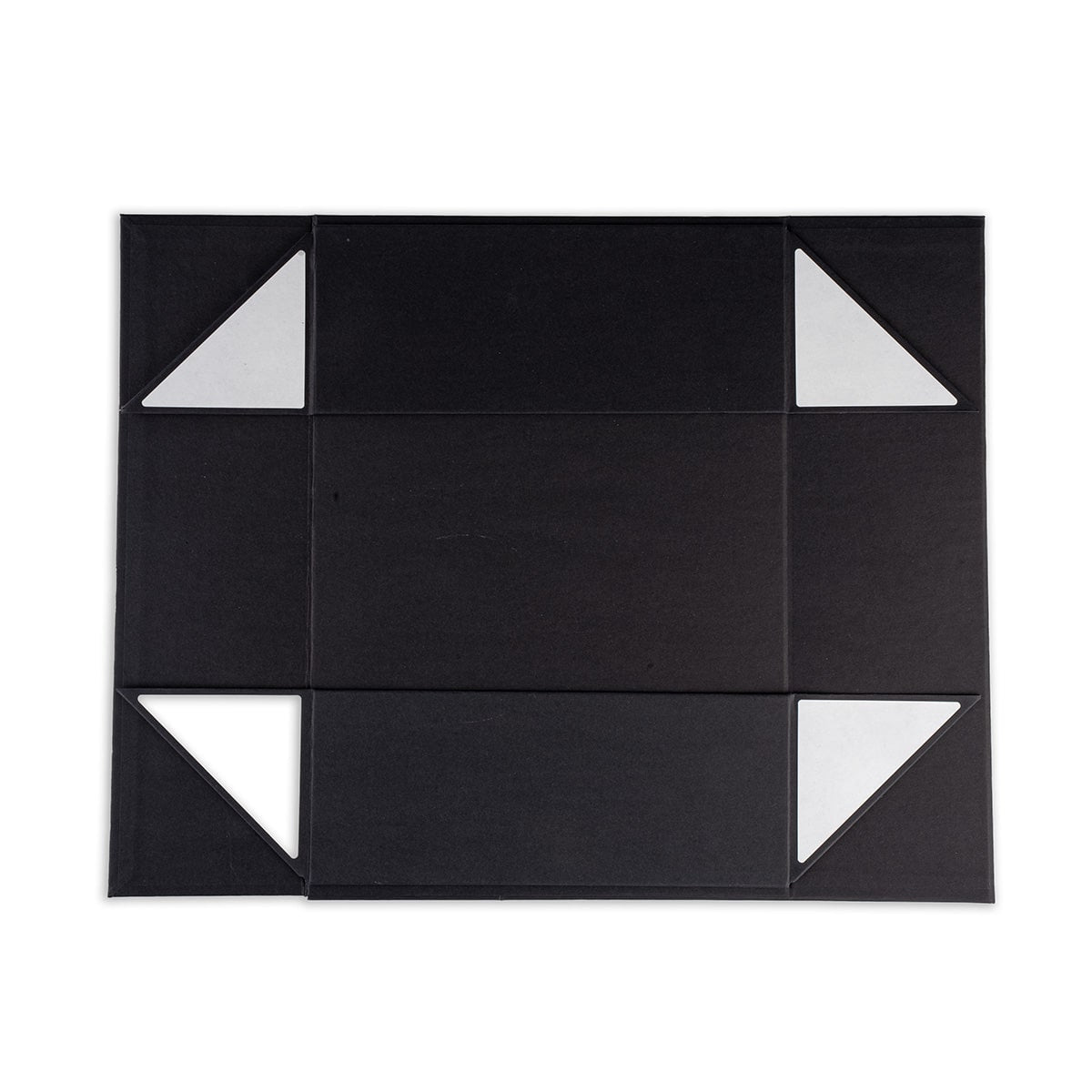 Schwarze Backmatte mit Ecklaschen