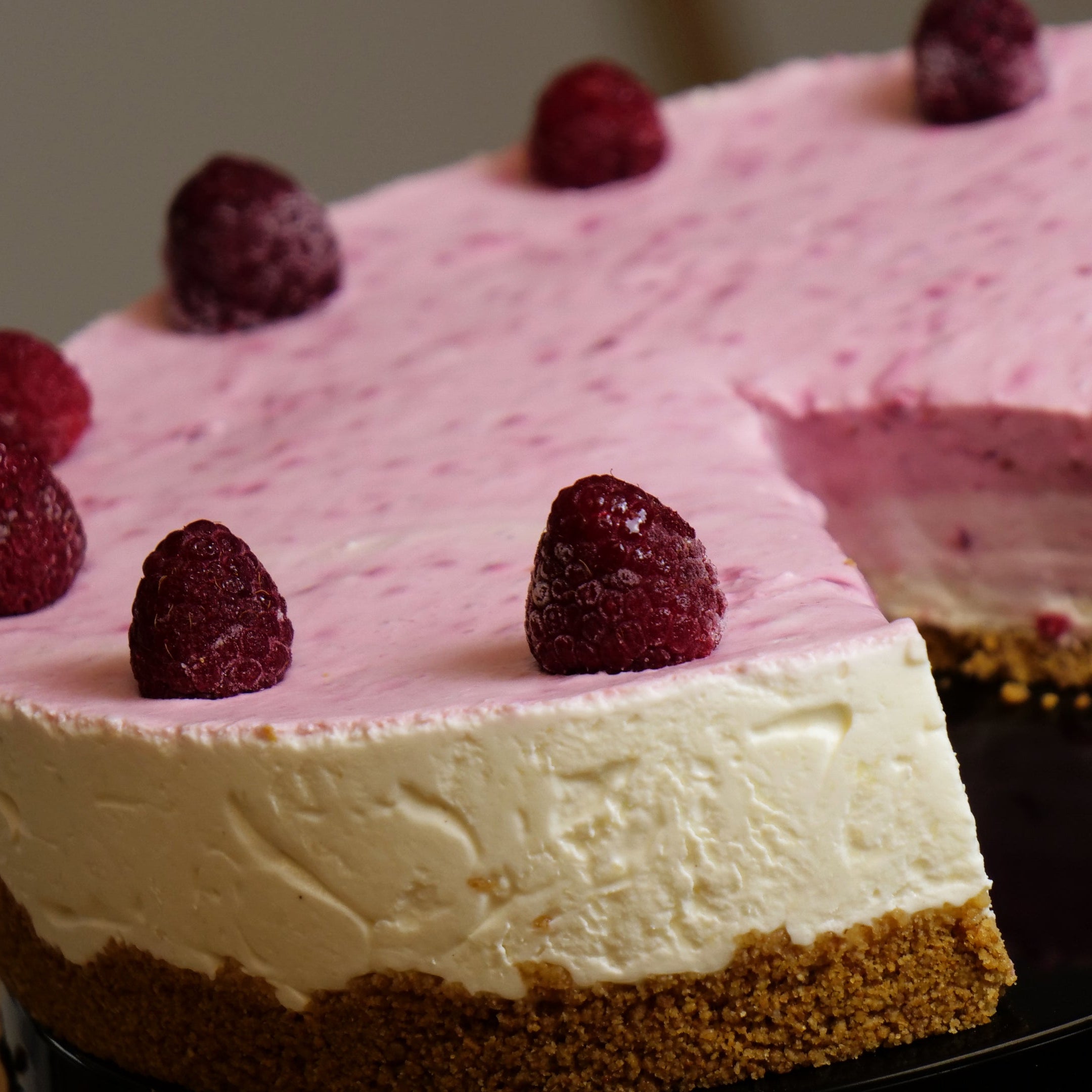 No bake cakes - Himbeer-Torte