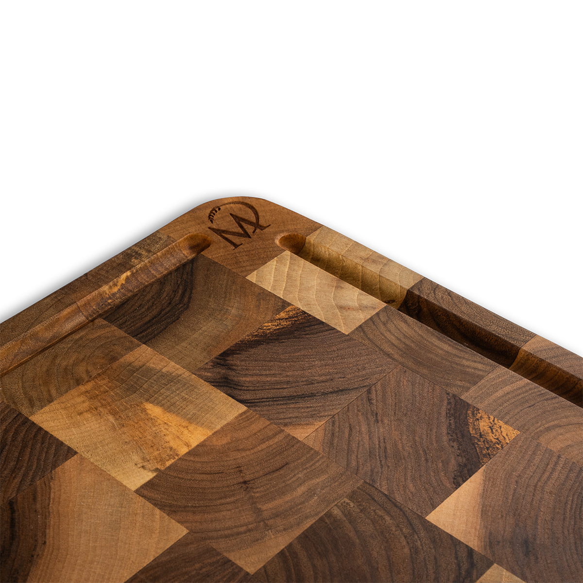 Holz-Schneidebrett mit Logo