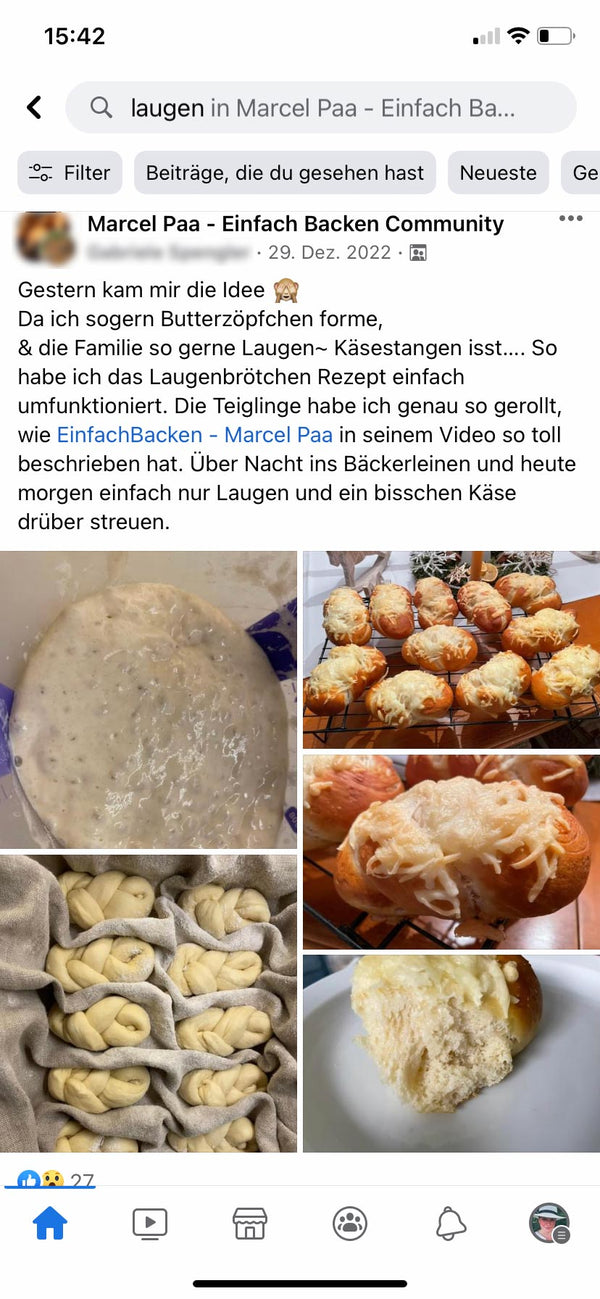 Laugengebäck, Backzubehör, Brotteig, Kurs