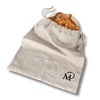 Brot im Stoffbeutel mit Logo