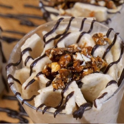 Veganes Walnuss Eis