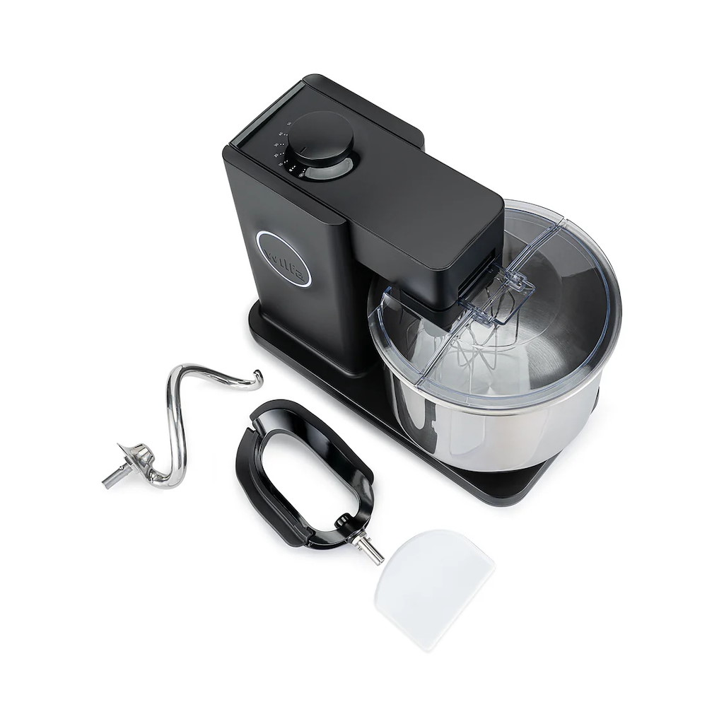 WILFA Probaker Küchenmaschine V2 mit Edelstahlhaken KM1BS-70 schwarz