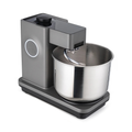 WILFA Probaker Küchenmaschine V2 mit Edelstahlhaken KM1GS-70 grau
